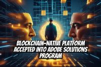Blockchain-Native Platform Accepted into Adobe Solutions Program