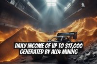 Daily Income of Up to $17,000 Generated by ALL4 Mining