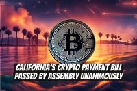 California's Crypto Payment Bill Passed by Assembly Unanimously