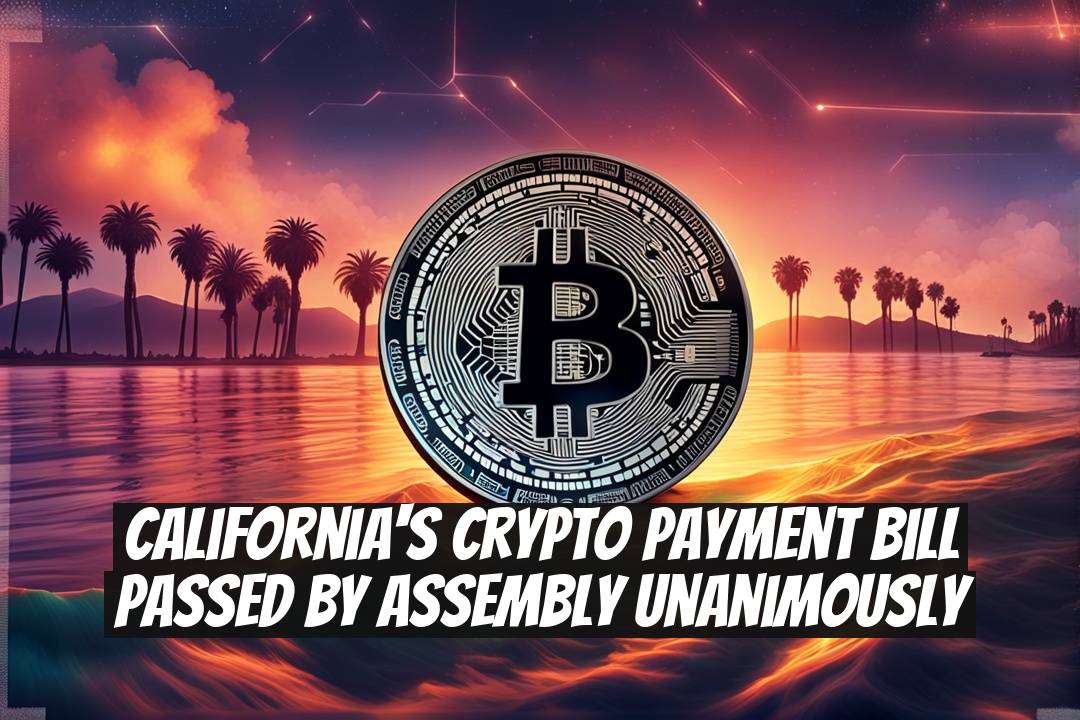 California's Crypto Payment Bill Passed by Assembly Unanimously