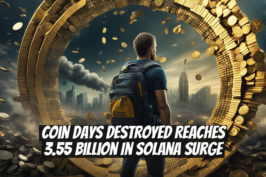 Coin Days Destroyed Reaches 3.55 Billion in Solana Surge