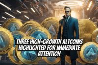 Three High-Growth Altcoins Highlighted for Immediate Attention