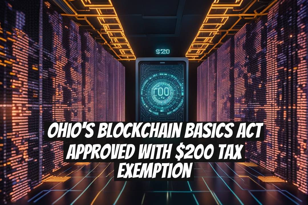 Ohio's Blockchain Basics Act Approved with $200 Tax Exemption