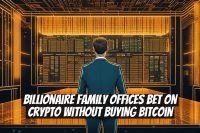 Billionaire Family Offices Bet on Crypto Without Buying Bitcoin