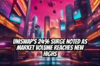 Uniswap's 24% Surge Noted as Market Volume Reaches New Highs