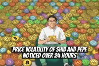 Price Volatility of SHIB and PEPE Noticed Over 24 Hours