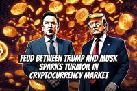 Feud between Trump and Musk sparks turmoil in cryptocurrency market