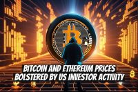 Bitcoin and Ethereum Prices Bolstered by US Investor Activity