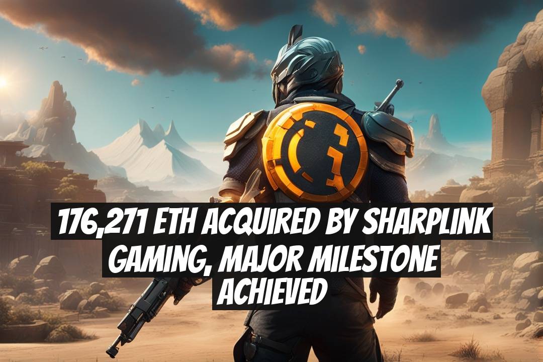 176,271 ETH Acquired by SharpLink Gaming, Major Milestone Achieved