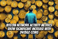 Bitcoin Network Activity Metrics Show Significant Increase With 241360 Coins