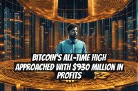 Bitcoin's All-Time High Approached with $930 Million in Profits