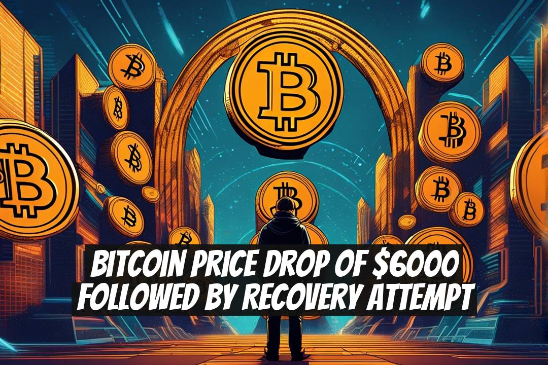 Bitcoin Price Drop of $6000 Followed by Recovery Attempt