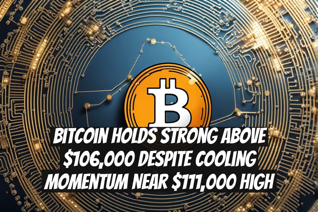 Bitcoin Holds Strong Above $106,000 Despite Cooling Momentum Near $111,000 High