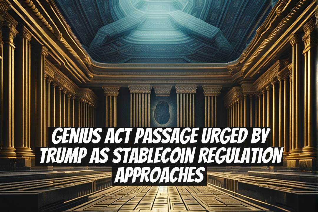 GENIUS Act Passage Urged by Trump as Stablecoin Regulation Approaches