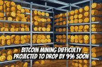 Bitcoin Mining Difficulty Projected to Drop by 9% Soon