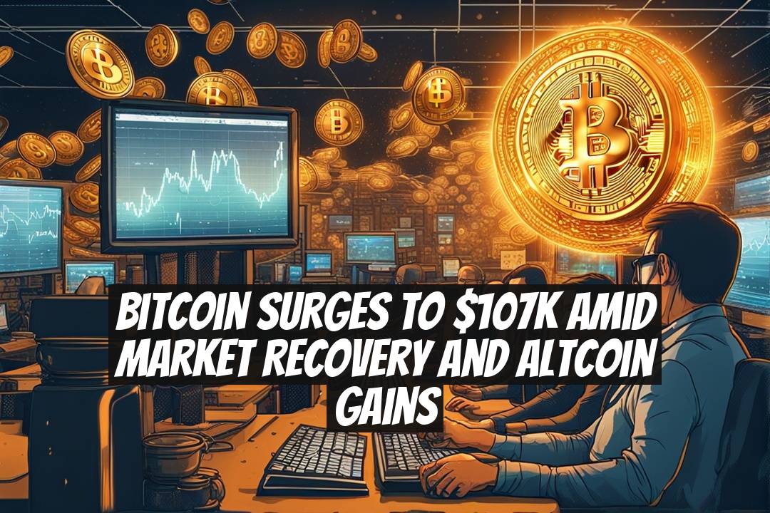 Bitcoin Surges to $107K Amid Market Recovery and Altcoin Gains