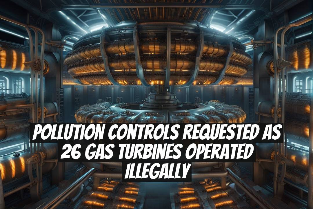 Pollution Controls Requested as 26 Gas Turbines Operated Illegally