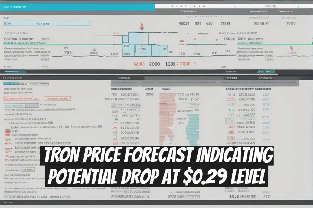 TRON Price Forecast Indicating Potential Drop at $0.29 Level
