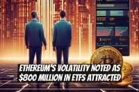 Ethereum's Volatility Noted as $800 Million in ETFs Attracted