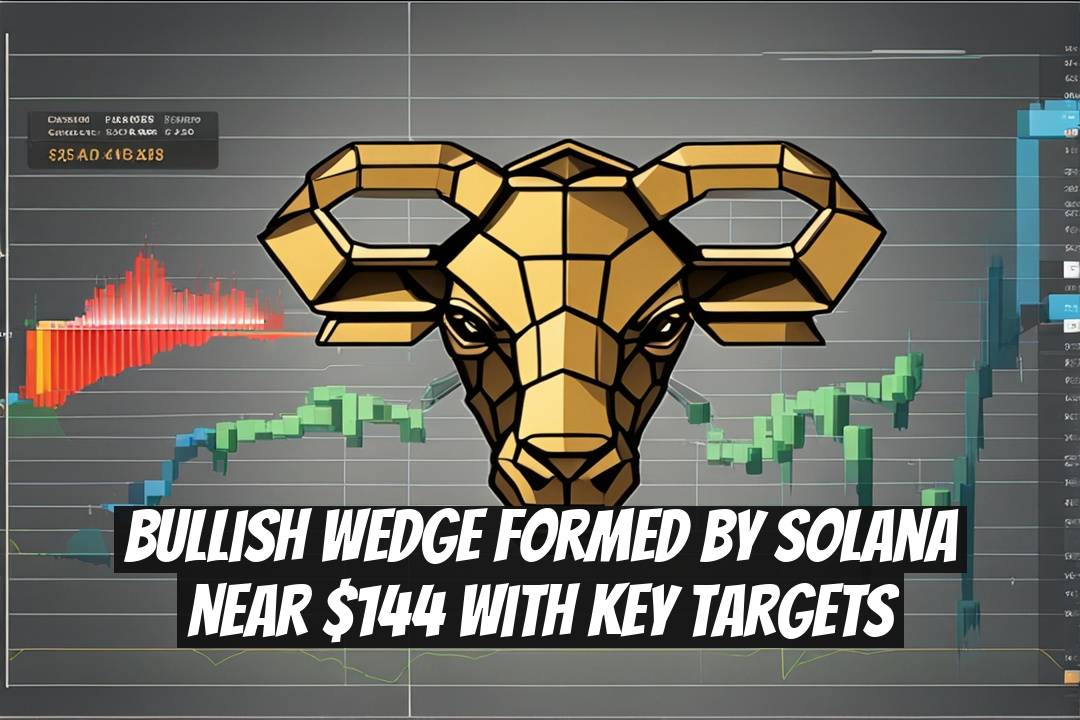 Bullish Wedge Formed by Solana Near $144 with Key Targets