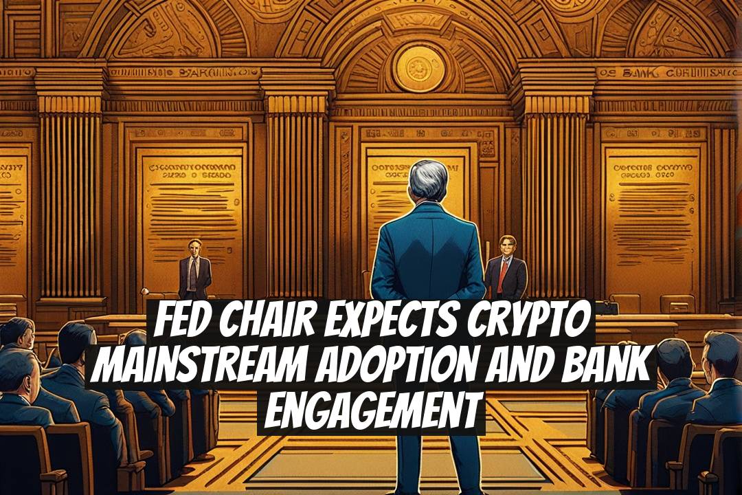 Fed Chair Expects Crypto Mainstream Adoption and Bank Engagement