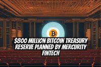 $800 Million Bitcoin Treasury Reserve Planned by Mercurity Fintech
