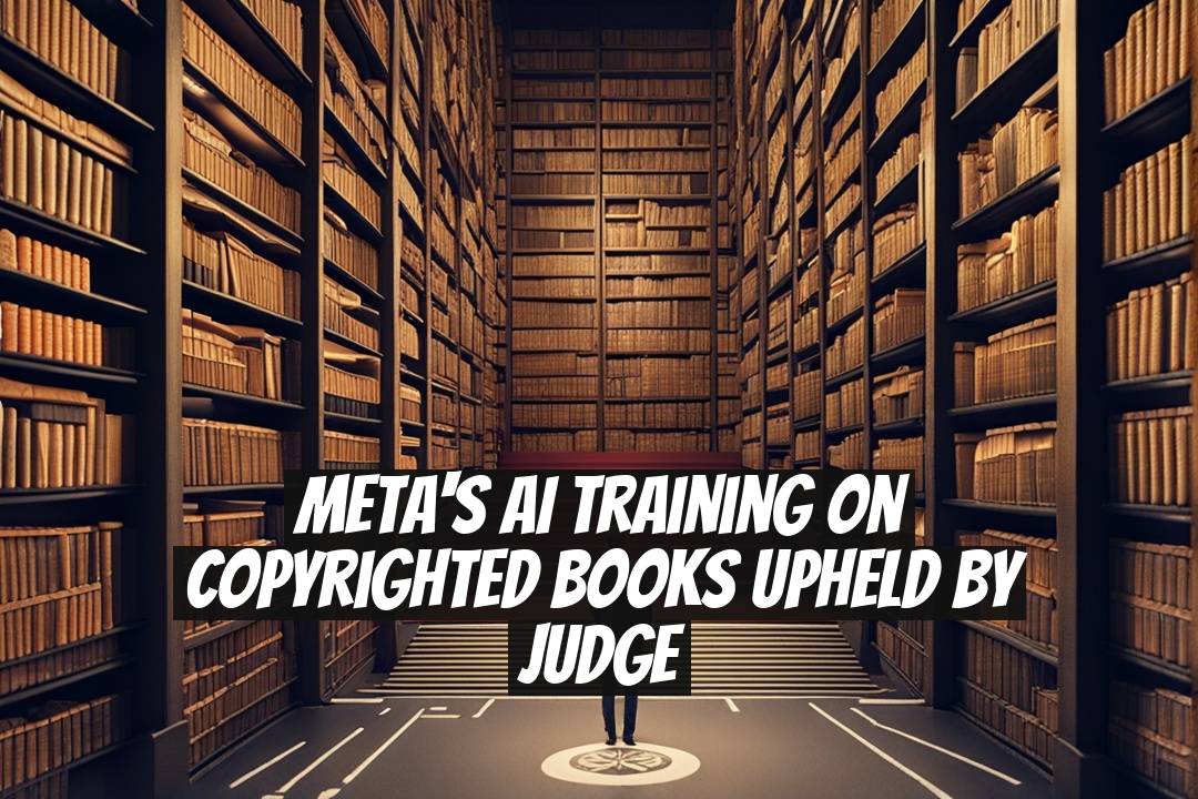 Meta's AI Training on Copyrighted Books Upheld by Judge