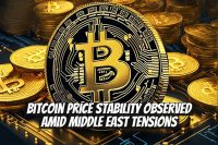 Bitcoin Price Stability Observed Amid Middle East Tensions