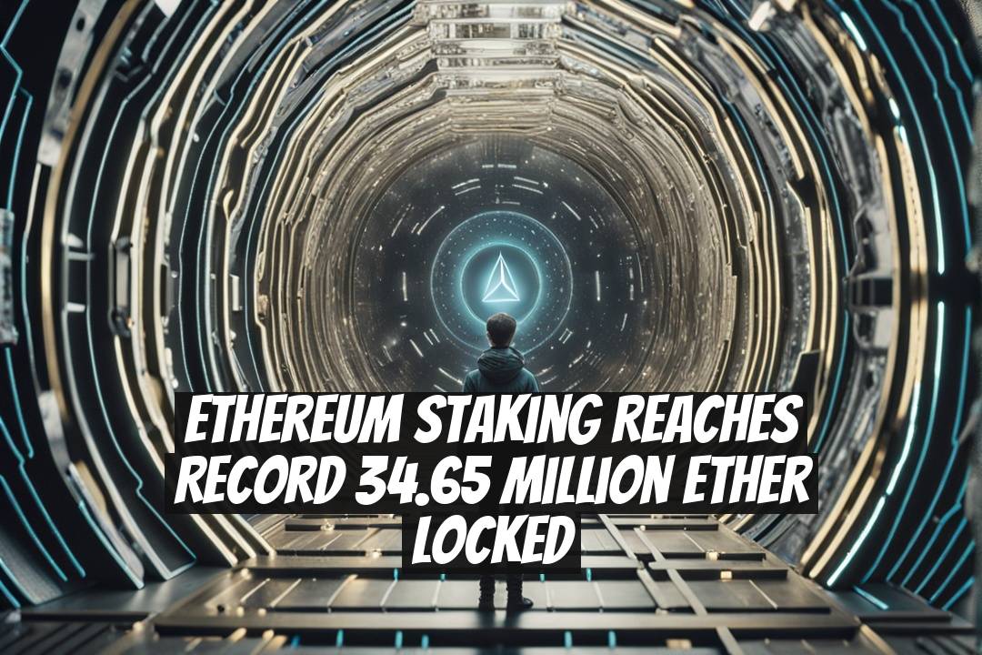 Ethereum Staking Reaches Record 34.65 Million Ether Locked