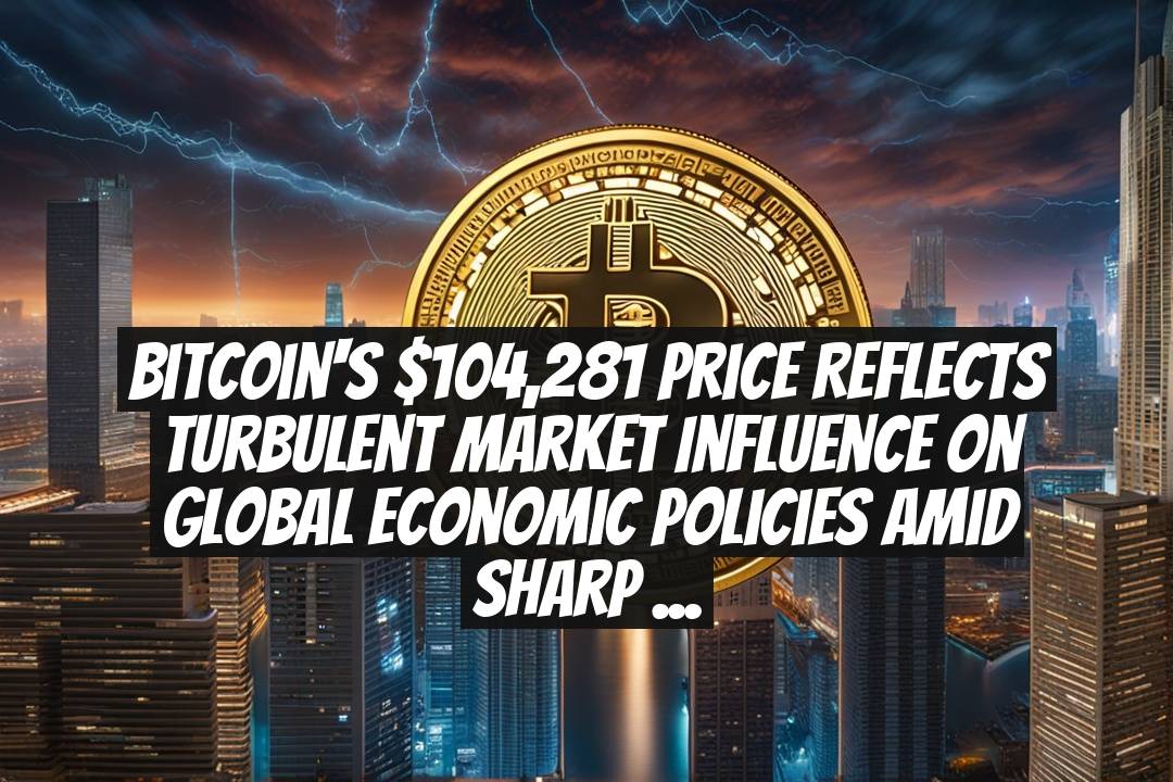 Bitcoin's $104,281 Price Reflects Turbulent Market Influence On Global Economic Policies Amid Sharp Volatility