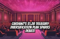 Cardano's $1.2B Treasury Diversification Plan Sparks Debate