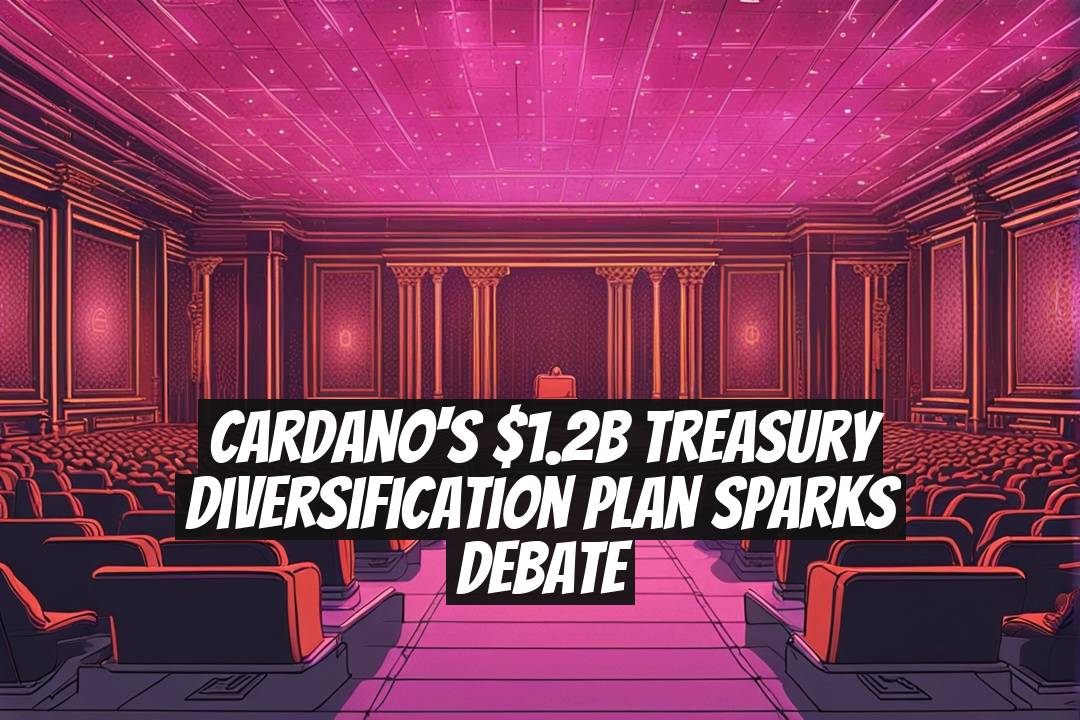 Cardano's $1.2B Treasury Diversification Plan Sparks Debate