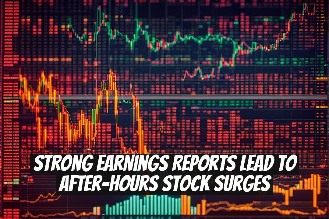 Strong Earnings Reports Lead to After-Hours Stock Surges