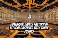 Bollinger Bands Pattern in Bitcoin Observed with Three Pushes
