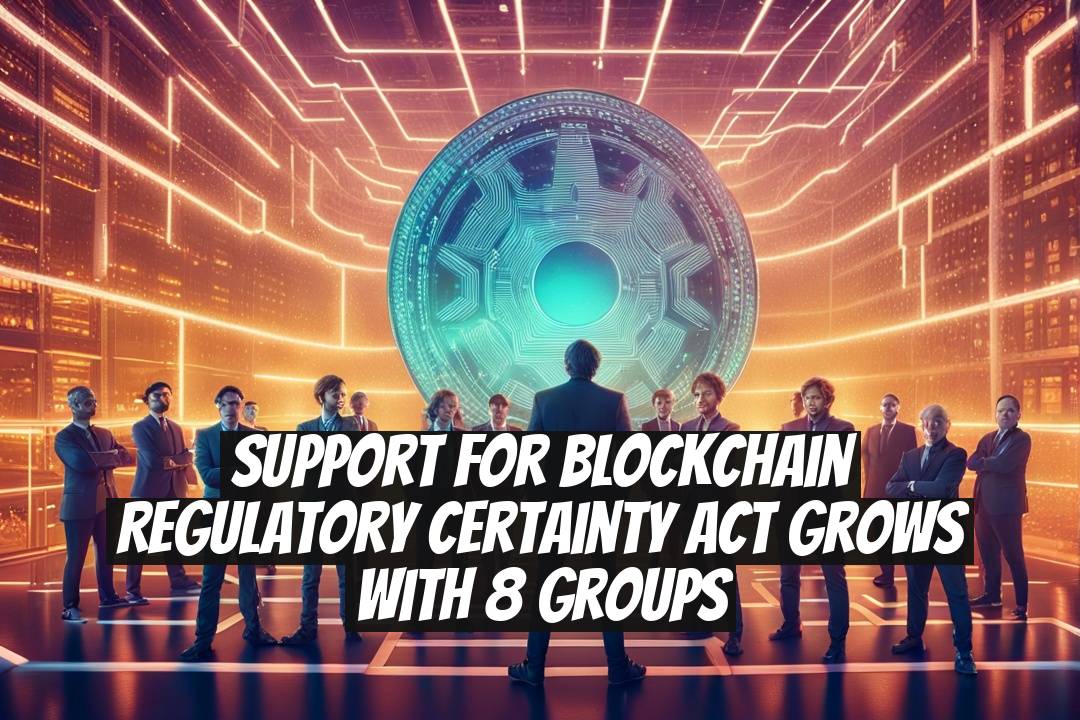 Support for Blockchain Regulatory Certainty Act Grows with 8 Groups