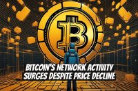 Bitcoin's Network Activity Surges Despite Price Decline