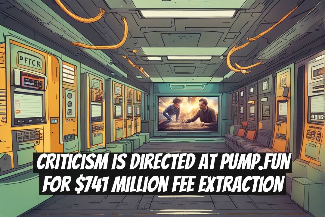 Criticism is Directed at Pump.fun for $741 Million Fee Extraction