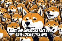Shiba Inu Investors Face Over 65% Losses This June