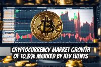 Cryptocurrency Market Growth of 10.3% Marked by Key Events