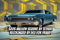$225 Million Seizure by Tether Recognized by DoJ for Fraud