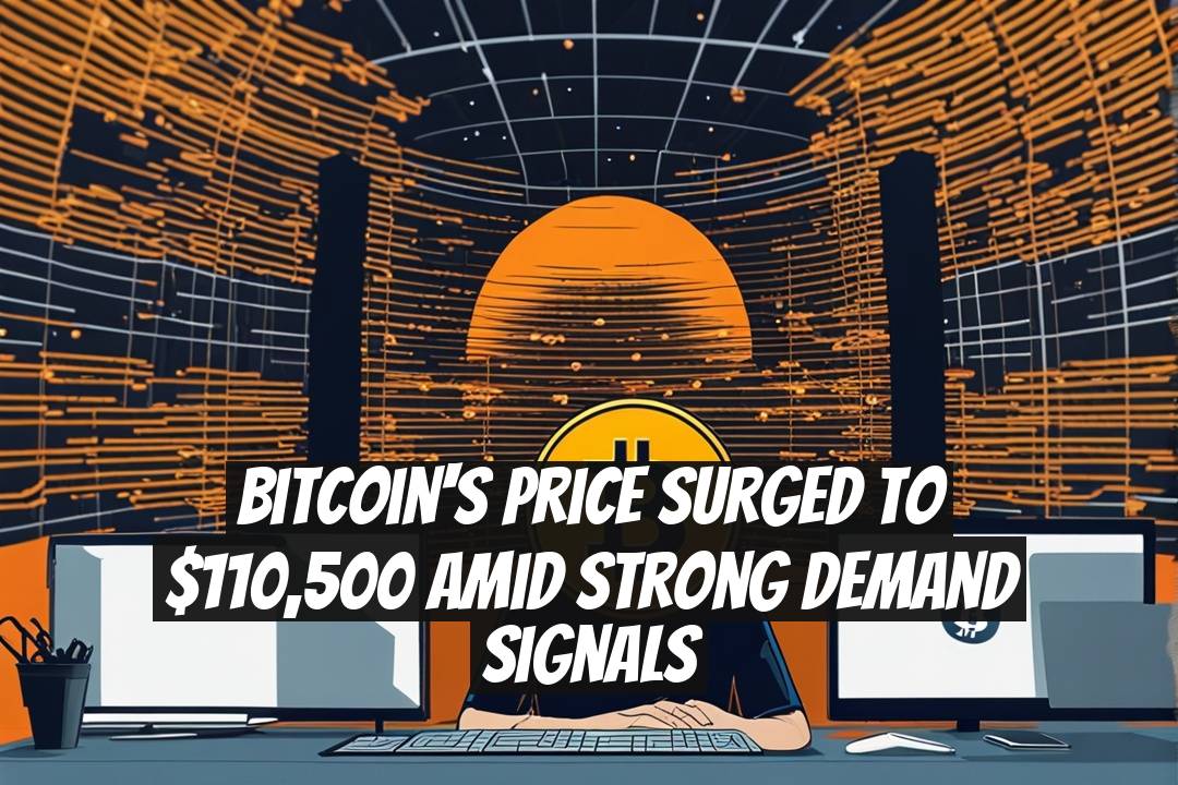 Bitcoin's Price Surged to $110,500 Amid Strong Demand Signals