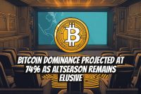 Bitcoin Dominance Projected at 74% as Altseason Remains Elusive