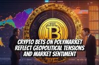 Crypto bets on Polymarket reflect geopolitical tensions and market sentiment