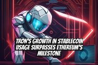 TRON's Growth in Stablecoin Usage Surpasses Ethereum's Milestone