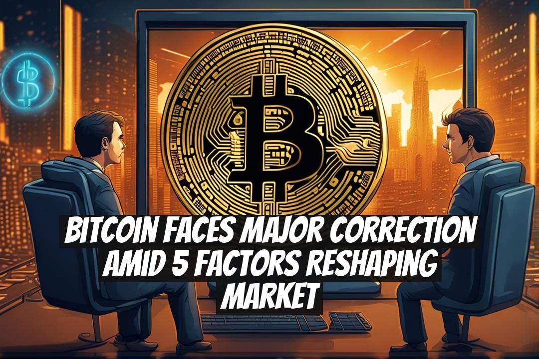 Bitcoin Faces Major Correction Amid 5 Factors Reshaping Market