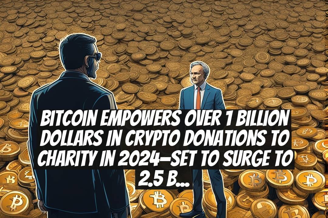 Bitcoin Empowers Over 1 Billion Dollars in Crypto Donations to Charity in 2024—Set to Surge to 2.5 Billion in 2025