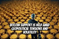 Bitcoin Support Is Held Amid Geopolitical Tensions and Volatility