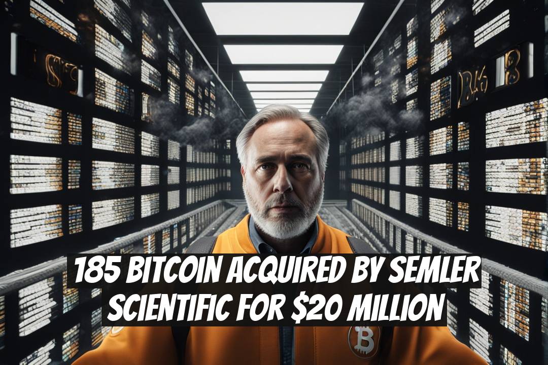 185 Bitcoin Acquired by Semler Scientific for $20 Million
