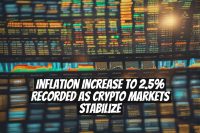 Inflation Increase to 2.5% Recorded as Crypto Markets Stabilize