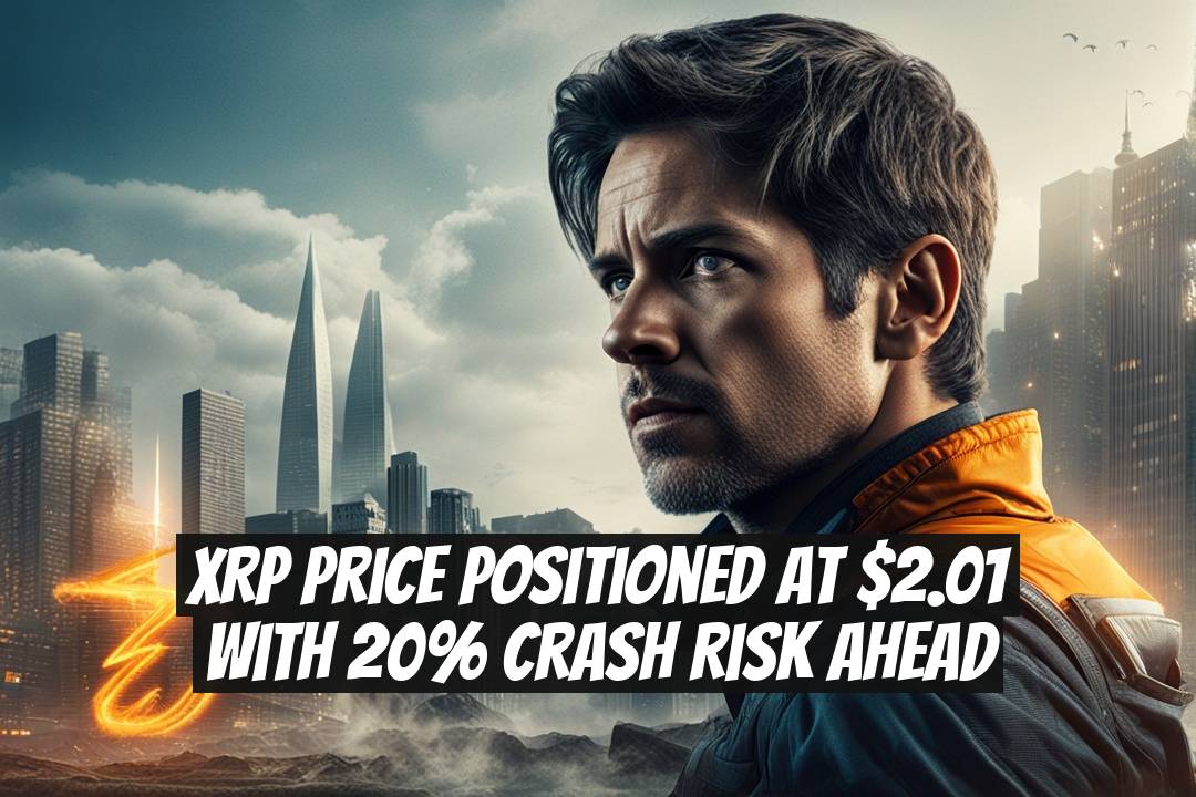 XRP Price Positioned at $2.01 with 20% Crash Risk Ahead